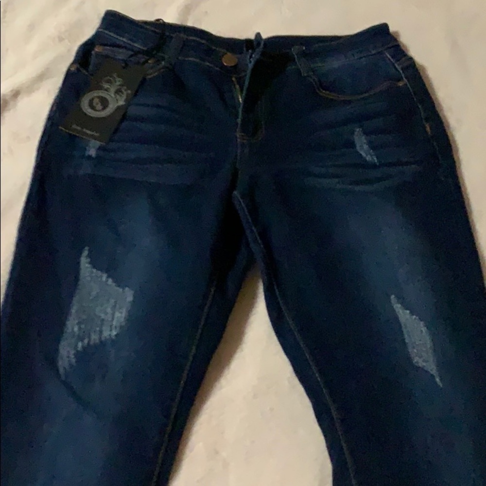 Hole jeans